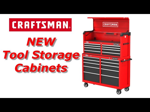 NEW Upgraded Craftsman Tool Chests/Cabinets Are GAME CHANGERS