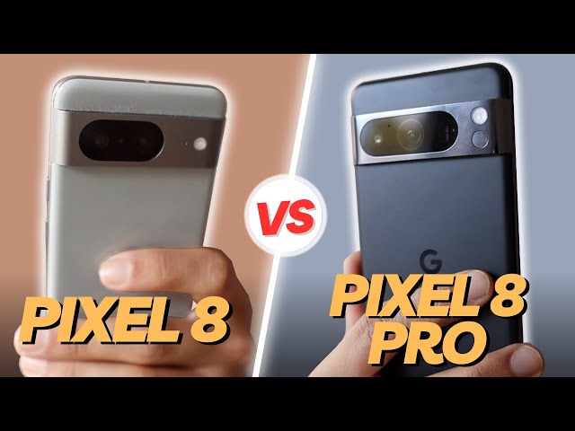 POURQUOI PAYER PLUS?! Google Pixel 8 vs Pixel 8 Pro
