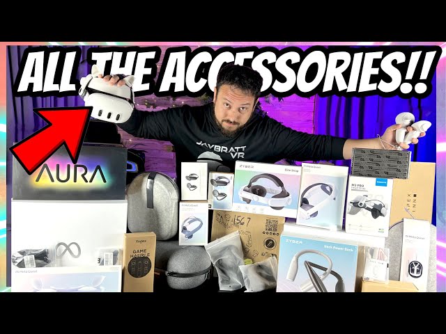The ULTIMATE Quest 3 Accessories Unboxing & REVIEW