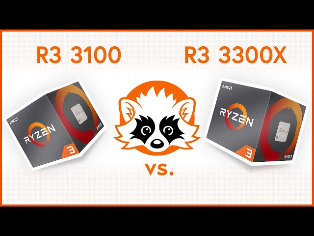 AMD Ryzen 3 3100 vs. AMD Ryzen 3 3300X CPU Benchmark Comparison - New AMD CPU 2020 Preview