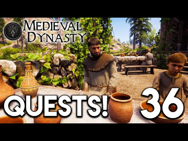 Medieval Dynasty Lets Play - Quests! E36