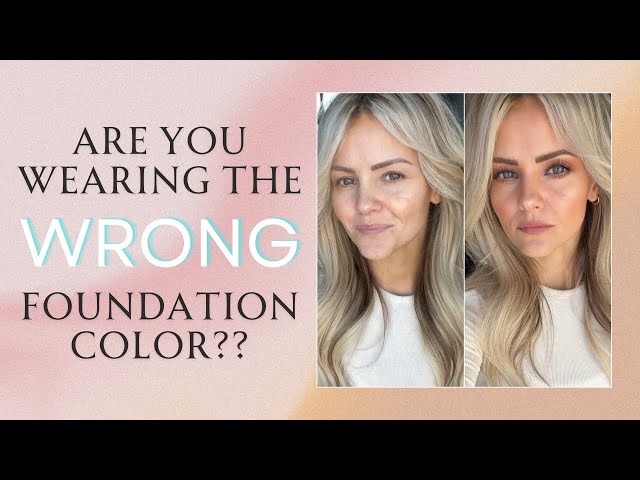 Are You Wearing the WRONG Foundation Color??!