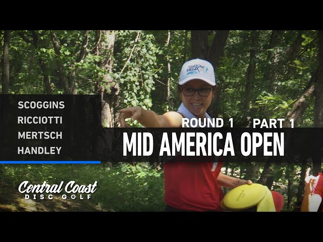 2023 Mid America Open - FPO Round 1 Part 1 - Scoggins, Ricciotti, Mertsch, Handley