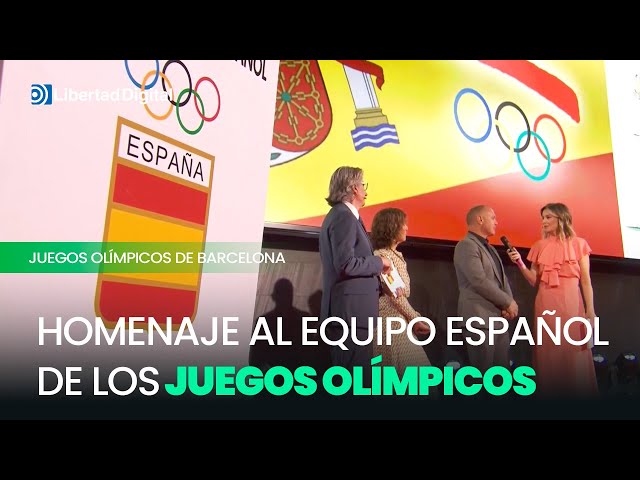 Homenaje al equipo español de los Juegos Olímpicos de Barcelona y Albertville 92