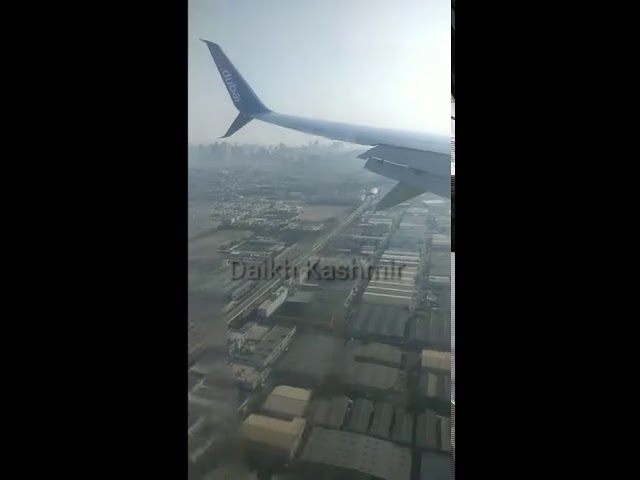 FlyDubai Landing In Dubai Airport