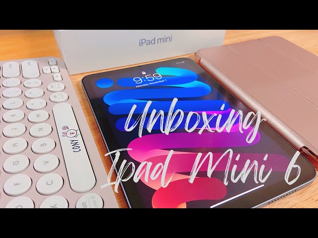 iPad Mini 6 (purple, 64gb) Unboxing | Accessories + Best Apple Pencil Alternative