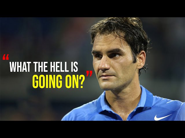 The STRANGEST Match in Roger Federer's Career (Tennis "WTF" Upsets)