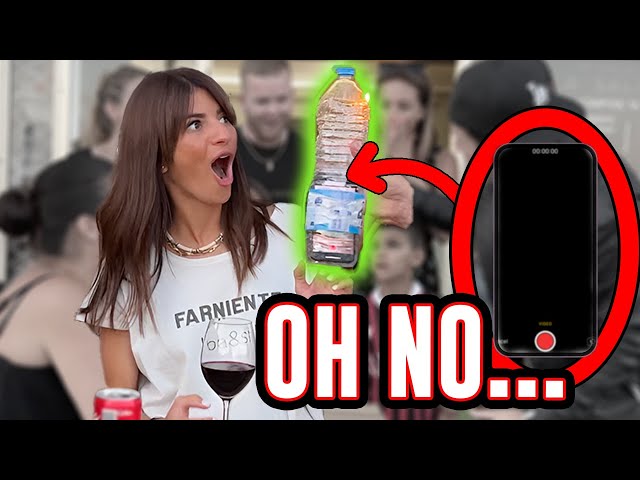 Girls iPhone into Bottle - France Reacts!