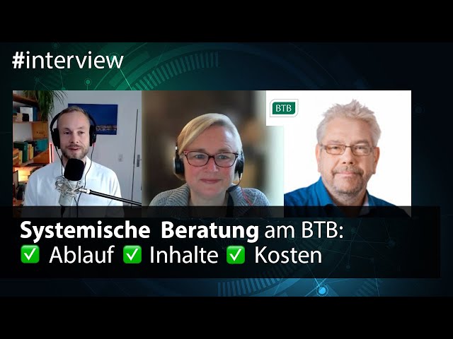 Fernstudium Systemische Beratung am BTB: Interview mit Tutorin Claudia Otto & Betreuer Rainer Gosch