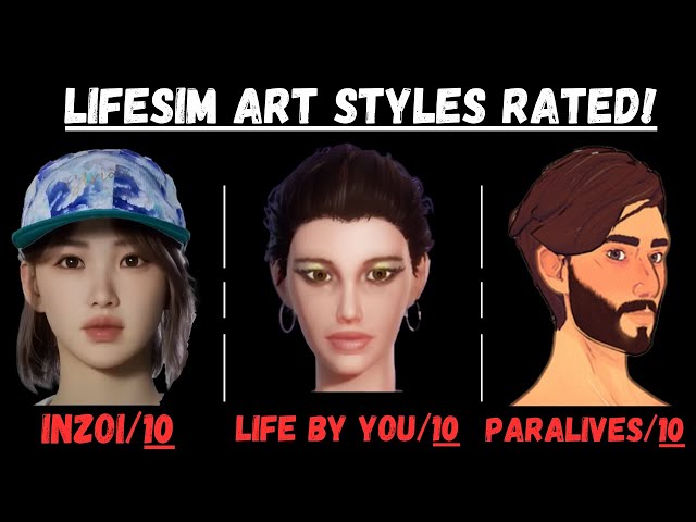 Let's RATE New Life Sim Games Art Styles ! - Sims Alternatives!