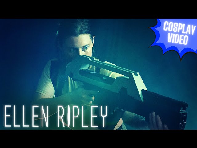 ELLEN RIPLEY Cosplay | DIY Pulse Rifle & Grenade Harness
