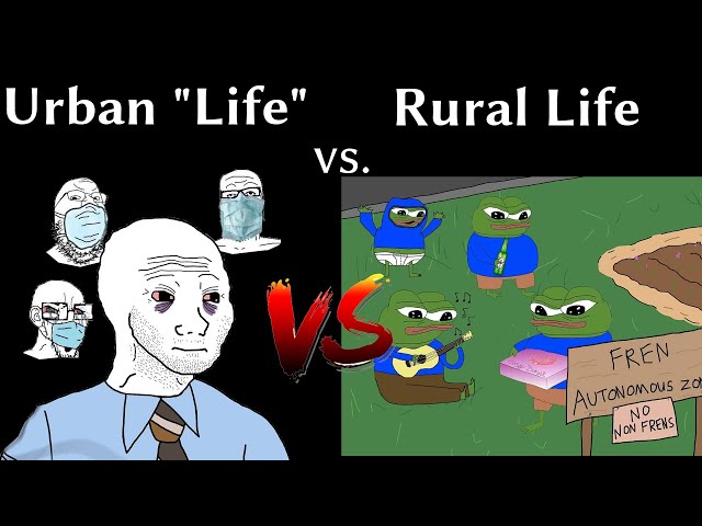 1984 Dystopia vs. Life in the Country with Frens!