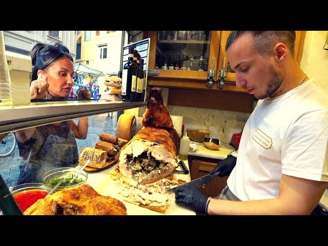 Italy Street Food: Florence Pork 🇮🇹