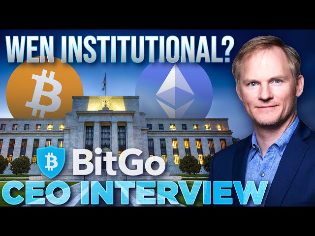 Regulated Crypto Custody For Institutions | Mike Belshe, BitGo CEO INTERVIEW