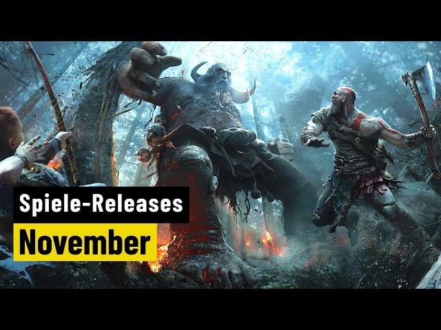 Spiele-Releases im November 2022 | Für PC und Konsolen
