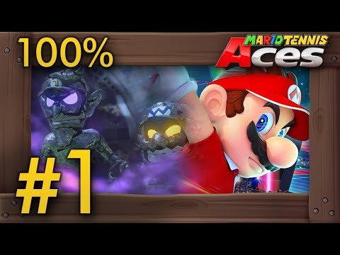 Mario Tennis Aces - 100% Walkthrough (Story Mode) [Switch]