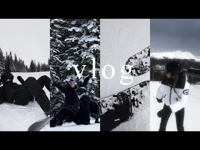 VLOG: snowboarding is hard...