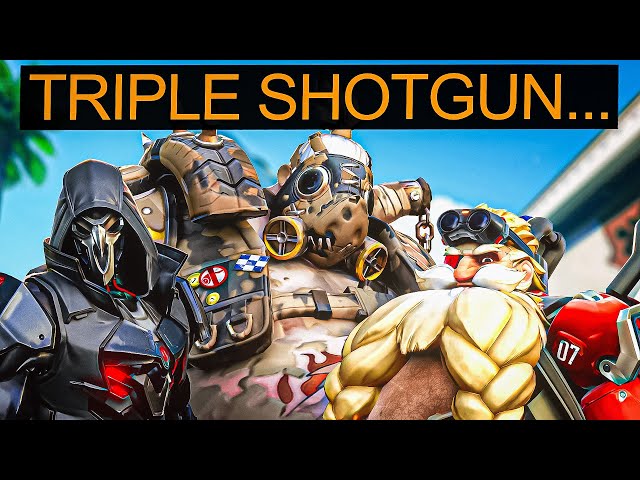 This Triple Shotgun Comp is UNSTOPPABLE! | Overwatch 2