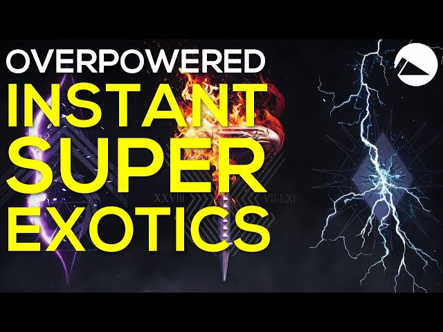 INSTANT Super Exotic Builds - MUST HAVE MOD - Energy Converter - Destiny 2