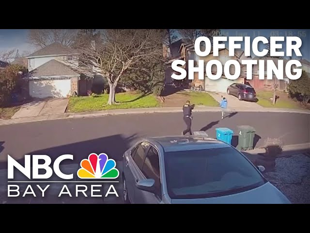 Surveillance videos show Bay Area deputy shooting armed man in the back
