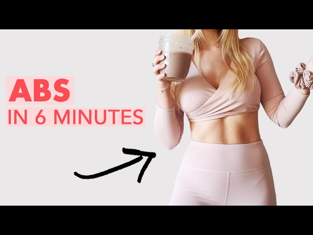 Quick Toned Abs Workout (6 Minutes)