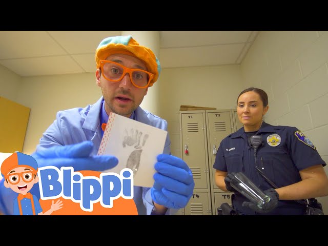 Blippi Visits a Crime Scene | Learn ABC 123 | Educational Videos for Kids | Moonbug Kids