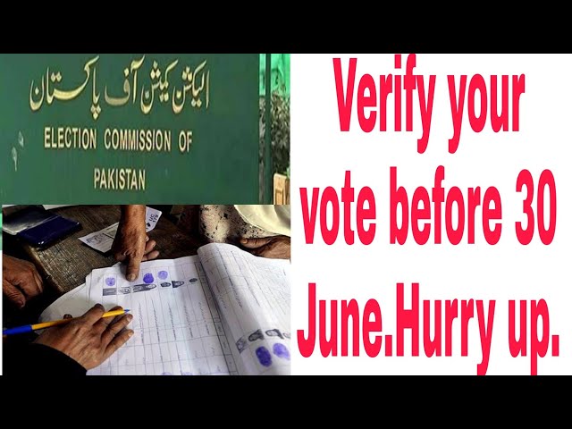 Verify your vote 2022 | Election commission new update | Informational News TV |