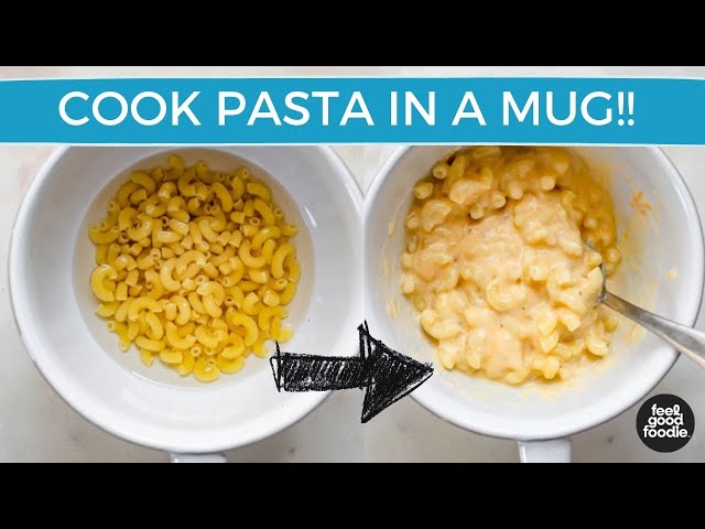 INSTANT Pasta in a Mug | Microwave MAC 'N Cheese and Lasagna