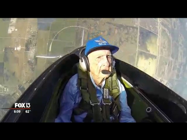 96-year-old WWII pilot takes flight again in Tampa