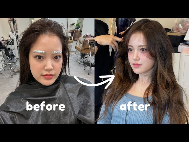 Extreme Glow Up Transformation in Korea (k-pop idol makeup and hair, celebrity skin laser treatment)