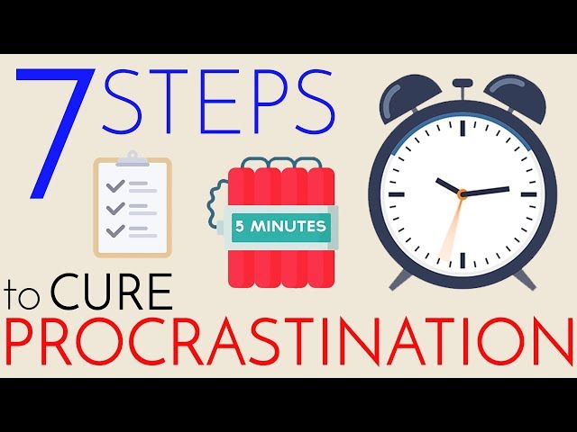Procrastination – 7 Steps to Cure