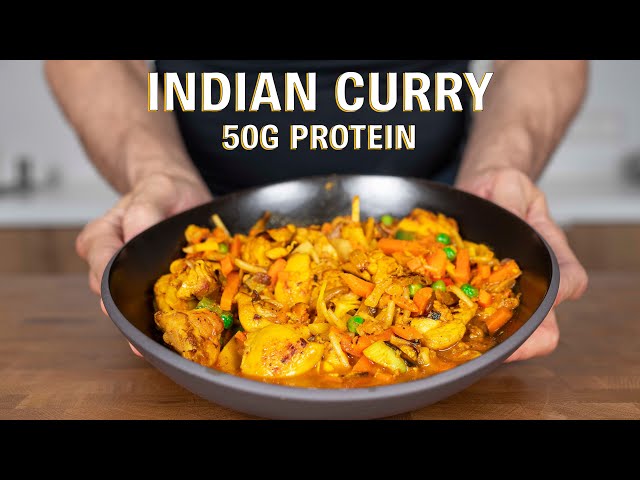 High Protein Indian Curry (Chicken Korma)