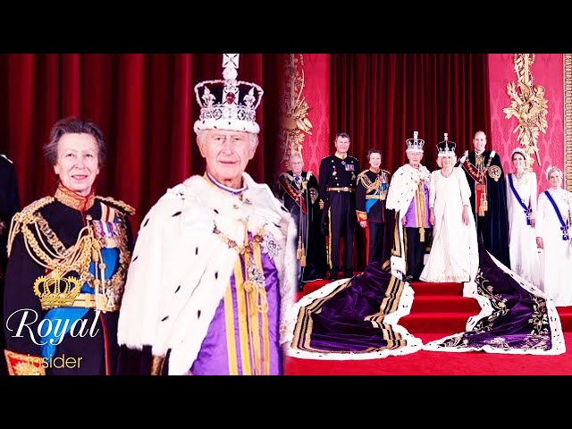 Why Princess Anne's Position in King Charles Coronation Portrait Has Experts Buzzing - Royal Insider