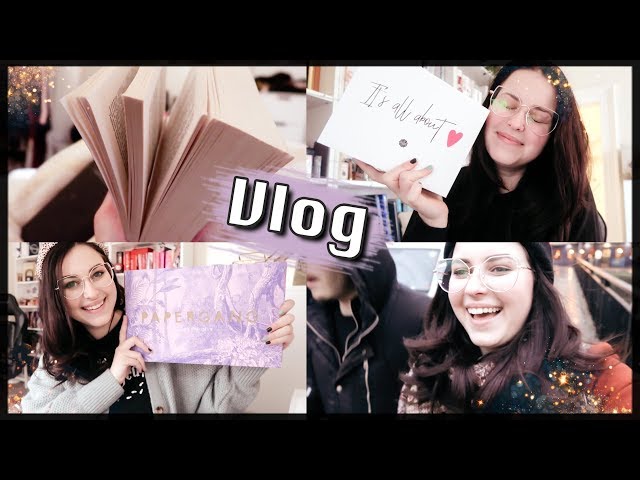 PAPERGANG, GLOSSYBOX AND READING VLOG | February 4-7 Book Roast