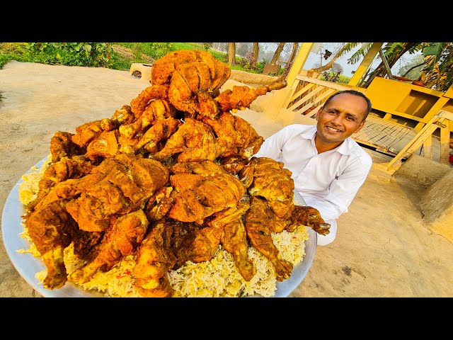 KUZHI MANDHI | Chicken Kuzhi Mandhi | Arabian Kuzhi Mandhi Recipe | Mubashir saddique | Village Food