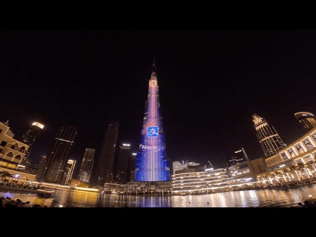 Alipay+'s #MoneyCannotBuy Initiative Lights Up the Burj Khalifa in Dubai