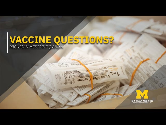 Questions about the COVID-19 Vaccines?