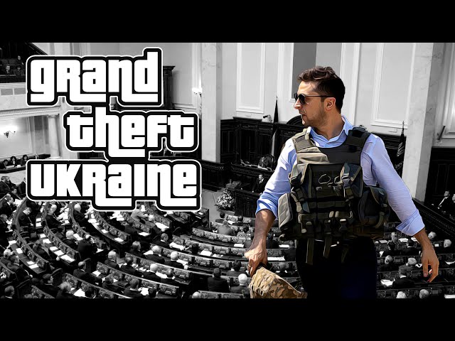 Grand Theft Ukraine (Grand Theft Auto IV Loading Screen)