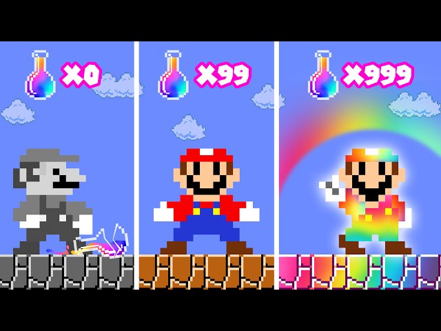 Can Mario Missing Color to Rainbow in New Super Mario Bros.Wii?? | 2TB STORY GAME