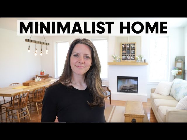 Minimalist House Tour - simple home design - Family Minimalism