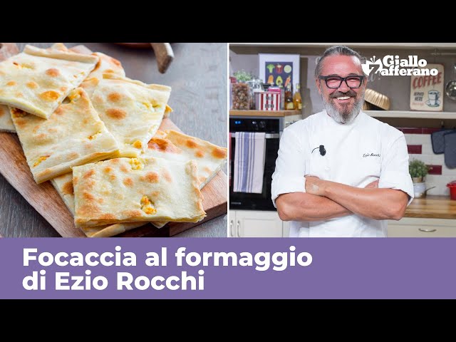 FOCACCIA WITH CHEESE (FROM RECCO): recipe by Ezio Rocchi, guaranteed result!