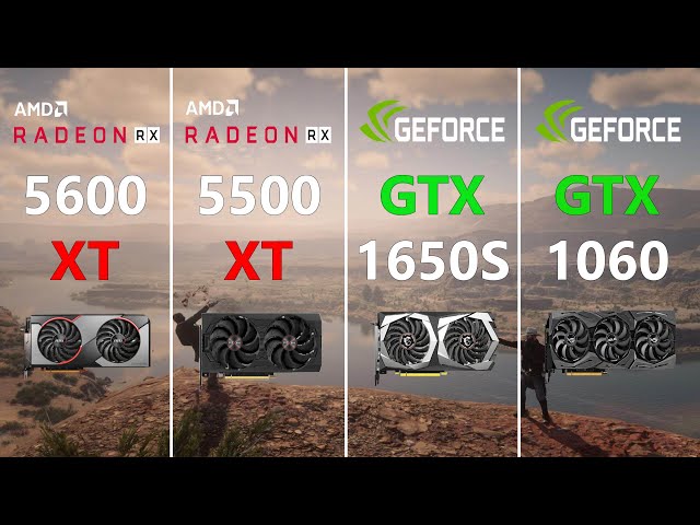 RX 5600 XT vs RX 5500 XT vs GTX 1650 SUPER vs GTX 1060 Test in 7 Games