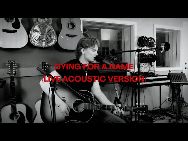 Hannes Aitman - Dying For A Name (Live Acoustic Version)