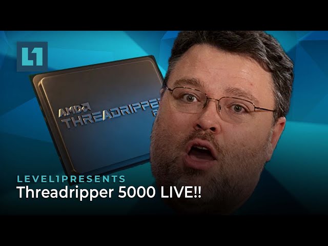 Threadripper 5000 Launch - Live Chat, and Live Systems