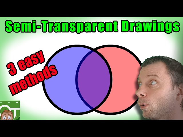 3 surprising methods to make a drawing transparent in OpenToonz