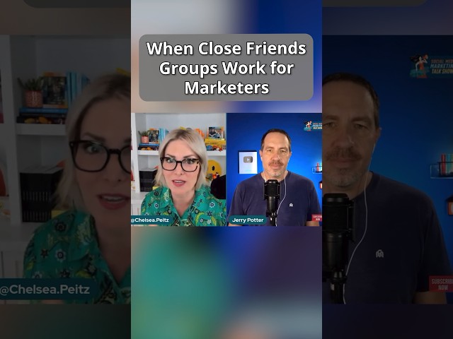 Close Friends Groups for Marketing?