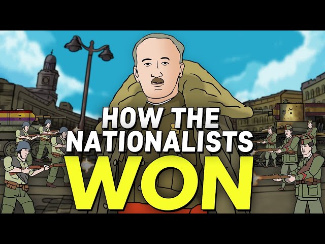 How the Nationalists Won the Spanish Civil War (ft. History w/Hilbert) | Animated History