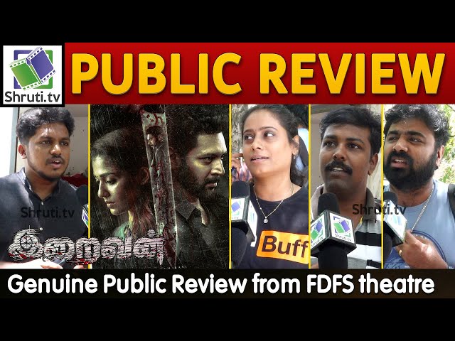 Iraivan Public Review | Jayam Ravi | Nayanthara | I. Ahmed | Iraivan Review