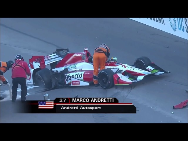 Verizon Indycar Series Startcrash in Phoenix 1080p