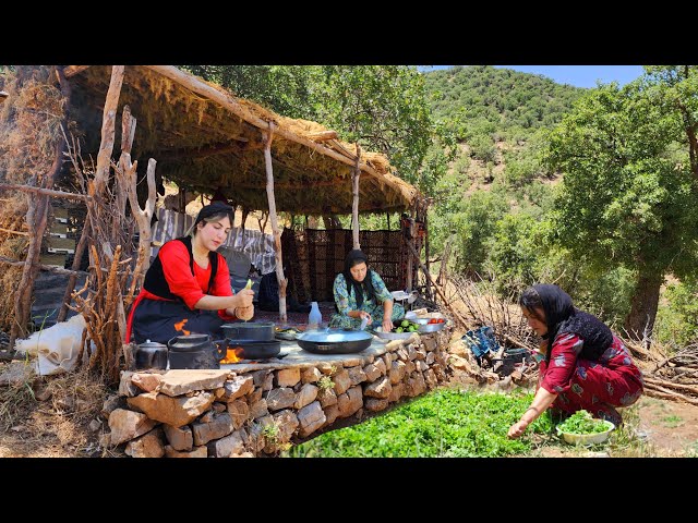 A Beautiful Day in Nomad Nature | Iran village life | Iran Nomadic Life